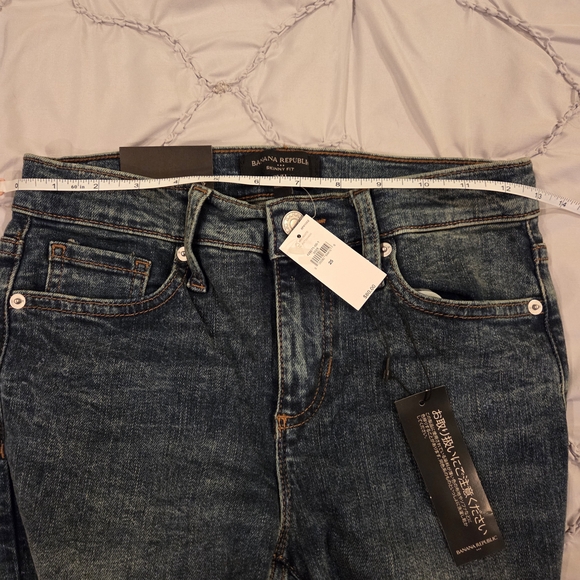 Classic Blue Women's Jeans Banana Republic Size 0 - Picture 5 of 6